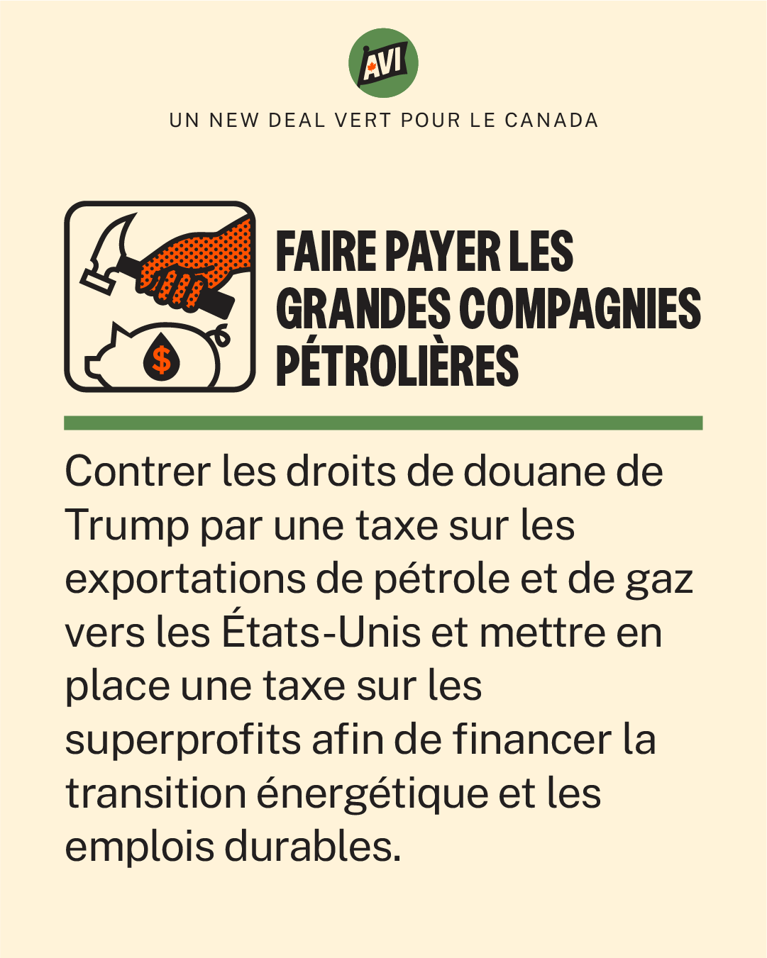 New Deal vert - Aucun travailleur laissé pour compte dans la transition énergétique